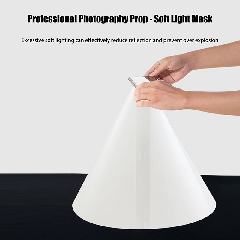 Jewelry Photography Lighting Kit - Accessoires de photographie de diffuseur conique,