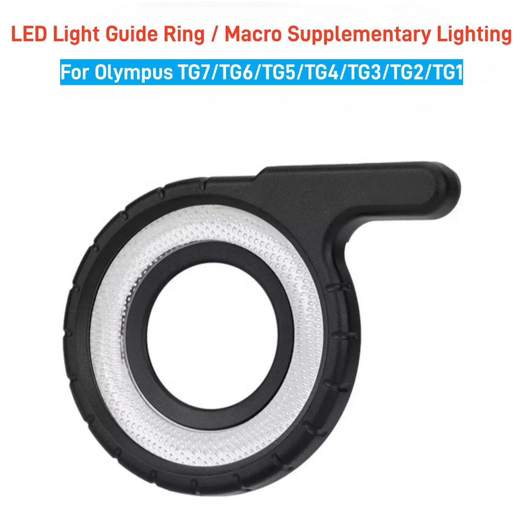 Photography Lighting Guide - Anneau de guidage de lumière LED,