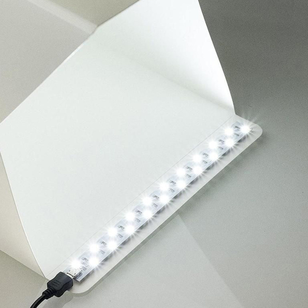 Softbox Portable Strip - Barre lumineuse LED Softbox 20 cm,