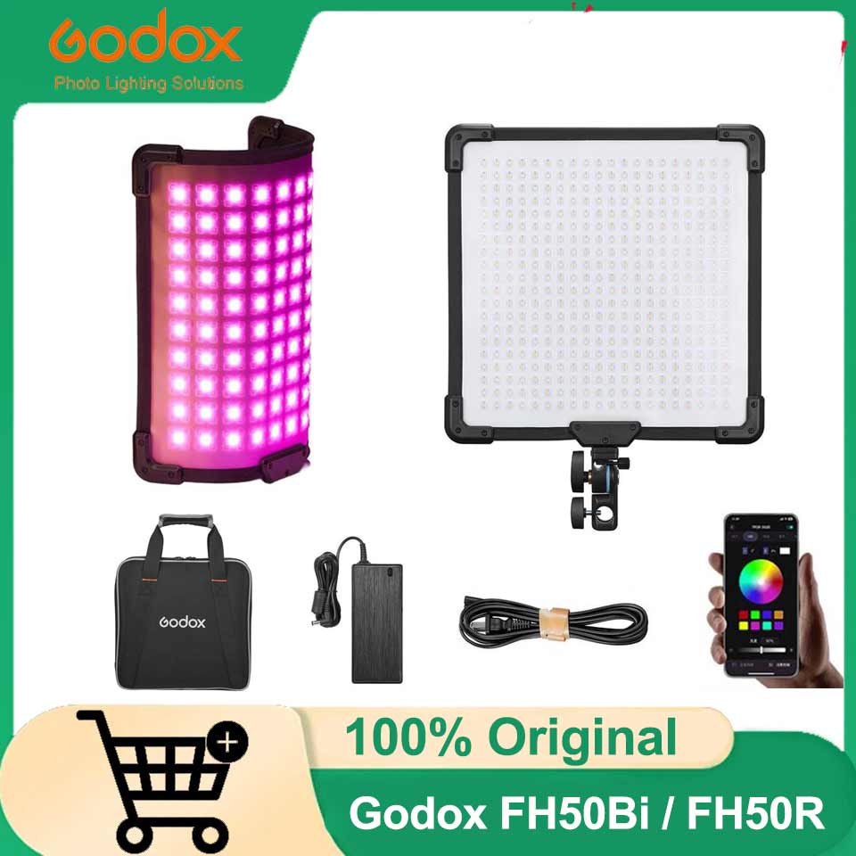 Photography Lighting Portrait - Godox FH50Bi FH50R Panneaux LED portables