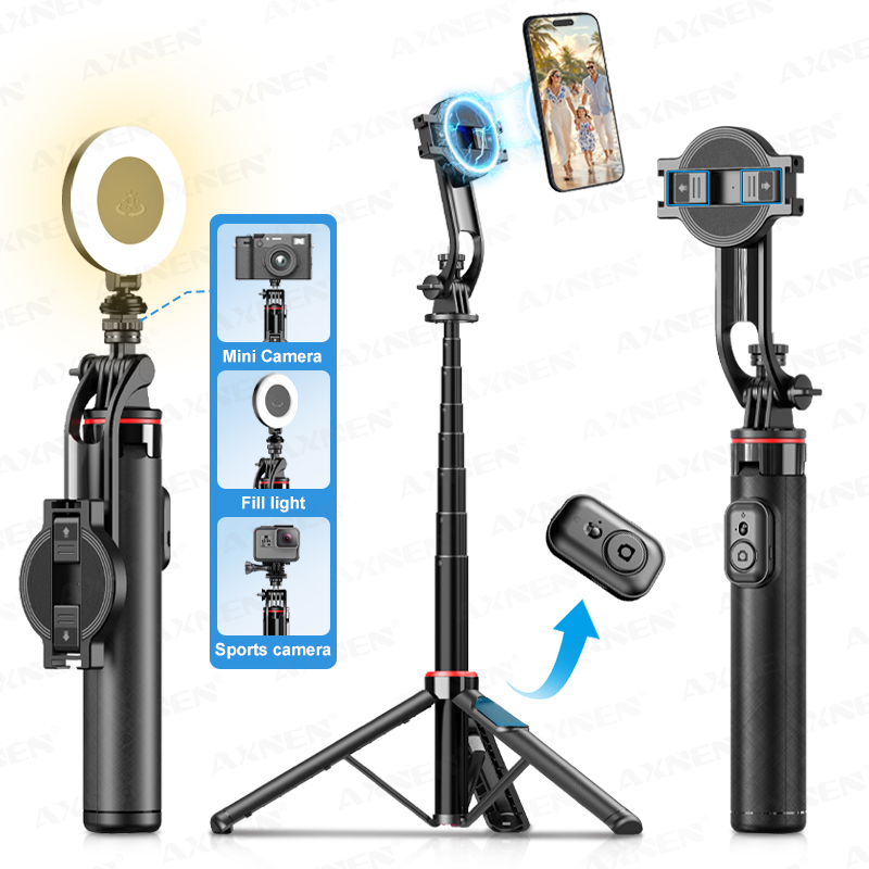 Photography Lighting Circle - AXNEN C20 Trépied magnétique extensible pour