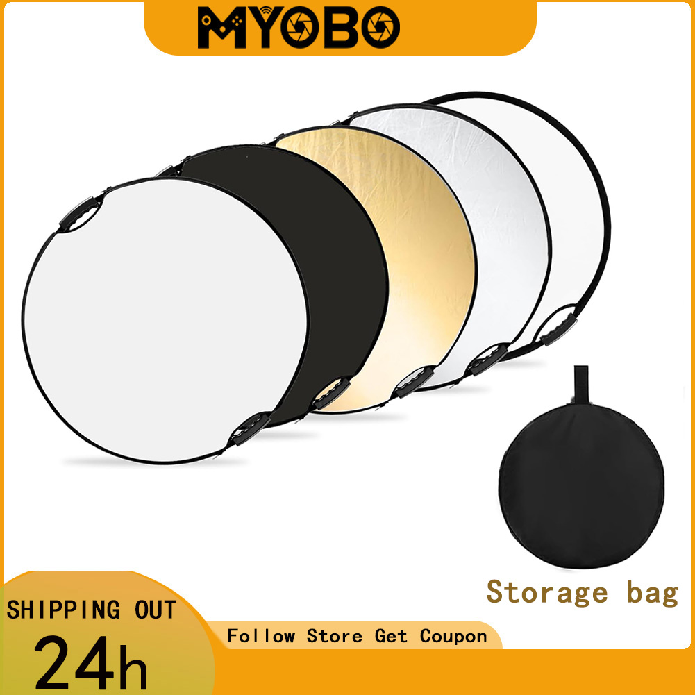Photography Lighting Product - Réflecteur photographique pliable MYOBO avec étui