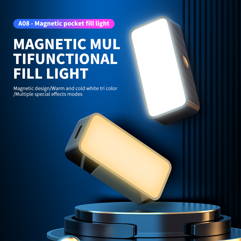 Photography Lighting Professional - Mini lumière de remplissage magnétique Portable