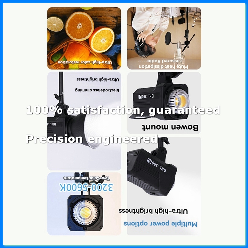 Photography Lighting Professional - Lumière vidéo Bi LED 300W, éclairage