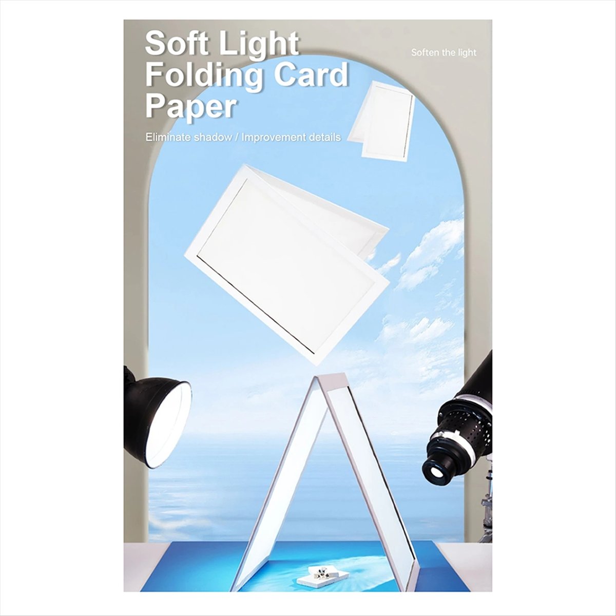 Jewelry Photography Lighting Kit - AU47-Boîte à lumière pliable pour photographie,