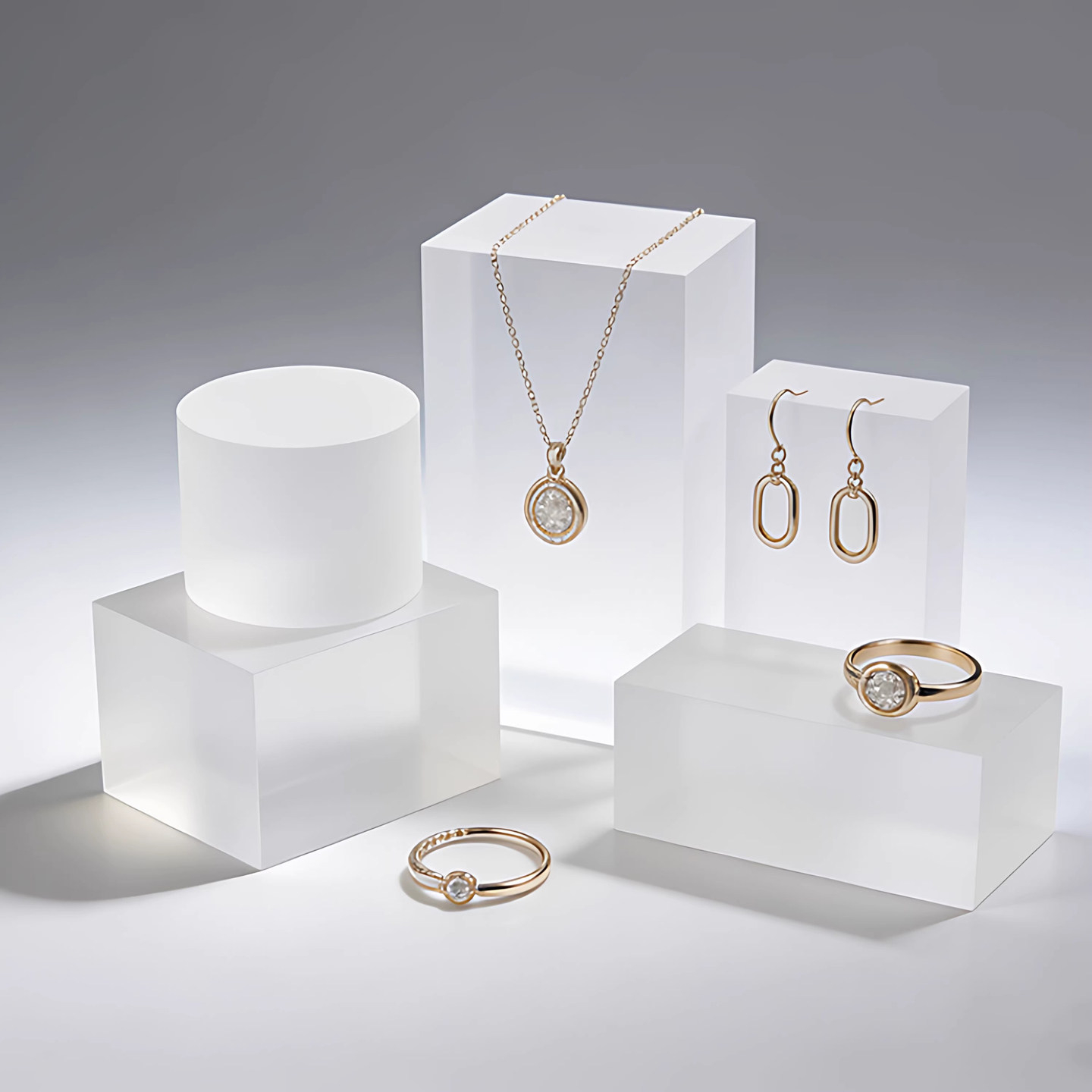 Photography Lighting Guide - Base de présentation de bijoux en