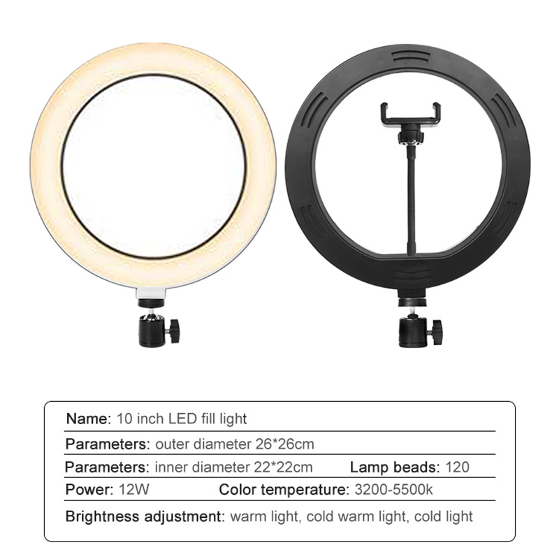 Anneau lumineux LED circulaire - Photography Lighting Circle avis et prix