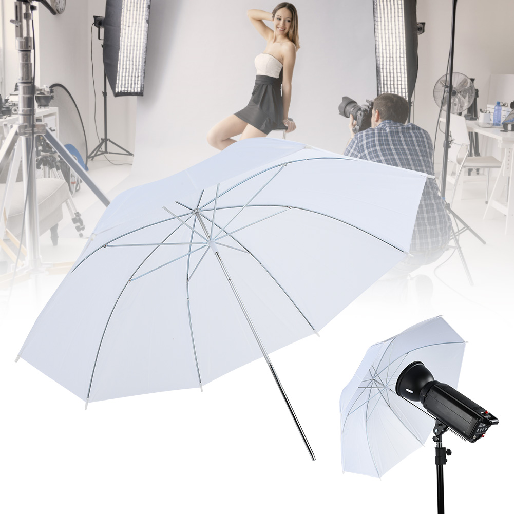Parapluie blanc translucide de - Photography Lighting Product avis et prix