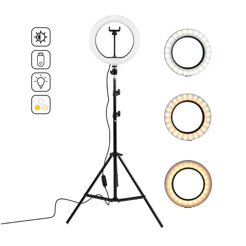 Anneau d'éclairage LED pour Se - Photography Lighting Circle avis et prix