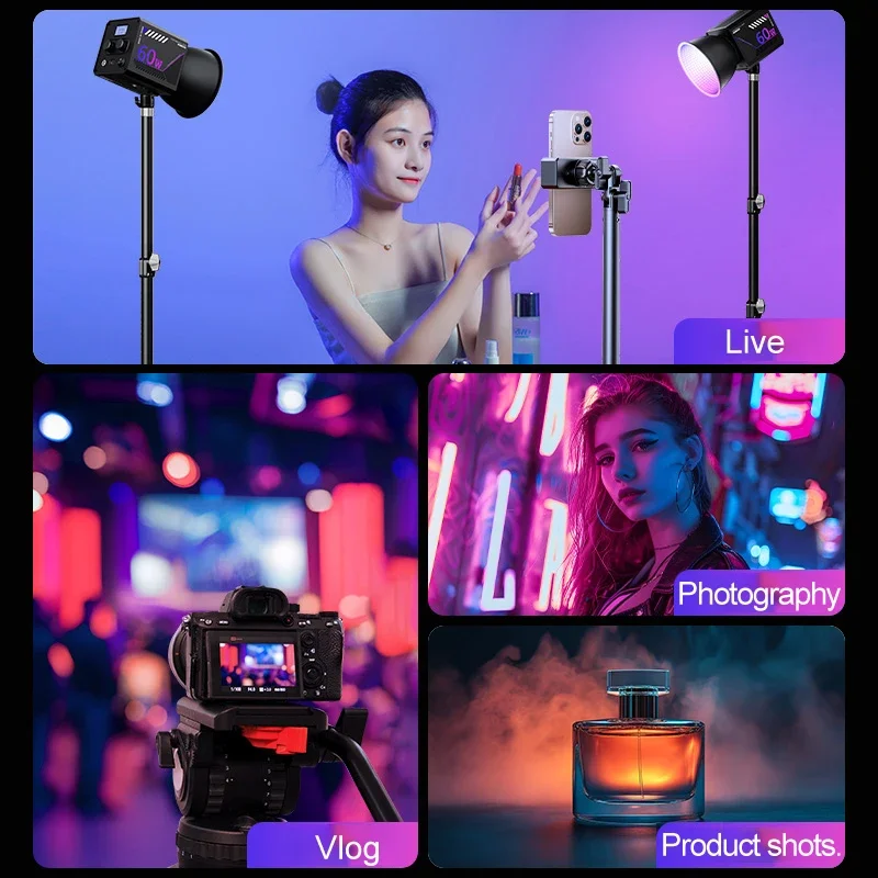 Lumière vidéo RGB Portable LED - Torjim Rgb Photography Video Lighting avis et prix