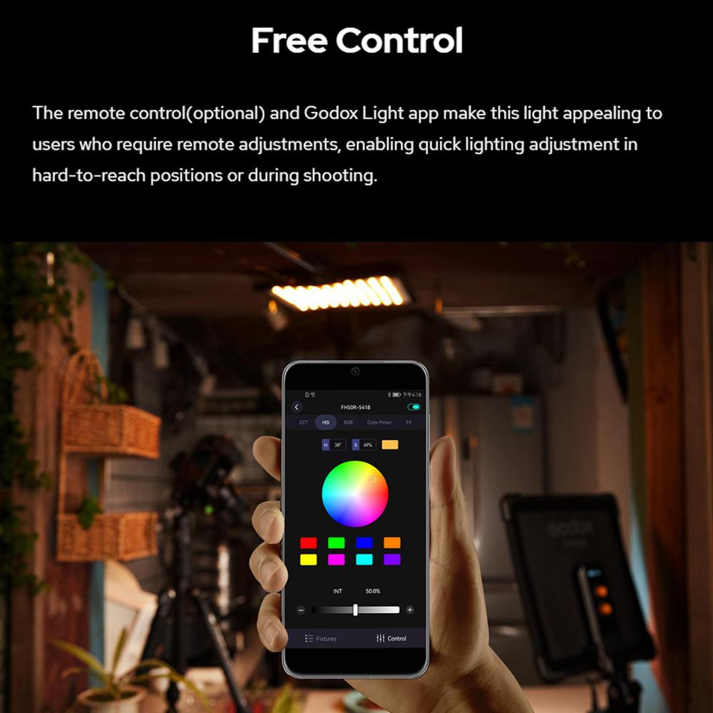 Godox FH50Bi FH50R Panneaux LE - Photography Lighting Portrait avis et prix