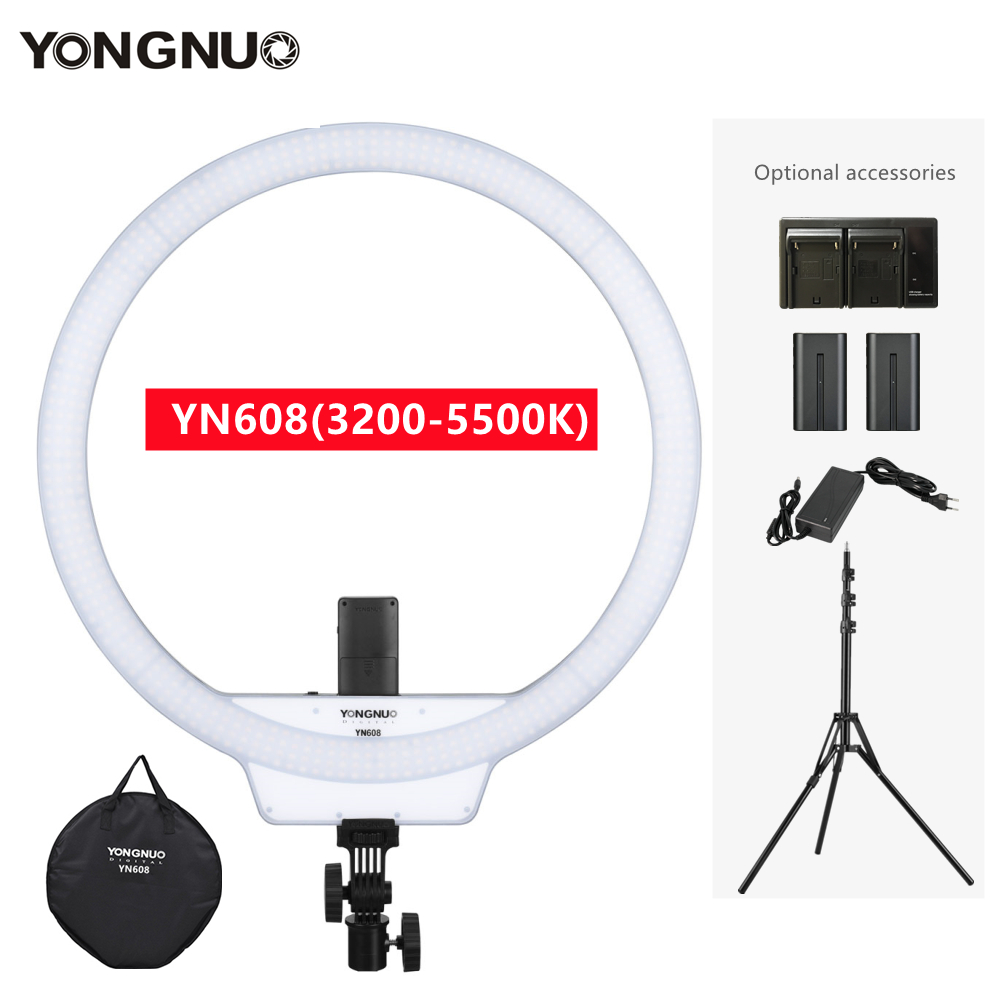 YONGNUO-YN608 Studio Ring LED  - Photography Lighting Options avis et prix