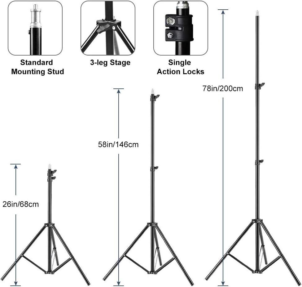 Kit d'éclairage pour photograp - Photography Lighting Portrait avis et prix