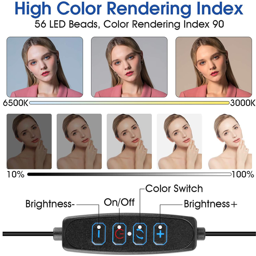 Anneau lumineux de 16cm pour r - Stand Lighting Photography avis et prix