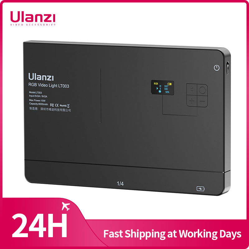 Ulanzi LT003 15W RGB lumière v - Torjim Rgb Photography Video Lighting avis et prix