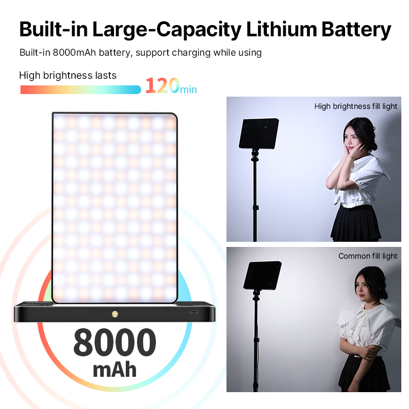 Ulanzi LT003 15W RGB lumière v - Torjim Rgb Photography Video Lighting avis et prix
