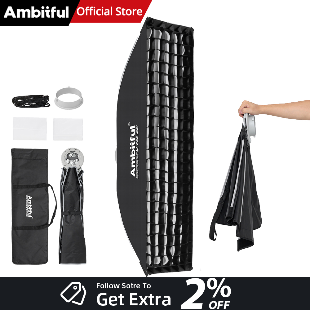 AMBITFUL Q7-II 30*120cm Boîte  - Photography Lighting Product avis et prix