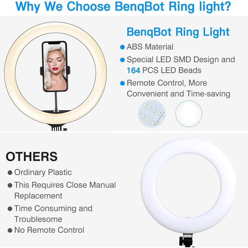 26 33CM lumières vidéo lumière - Photography Lighting Circle avis et prix